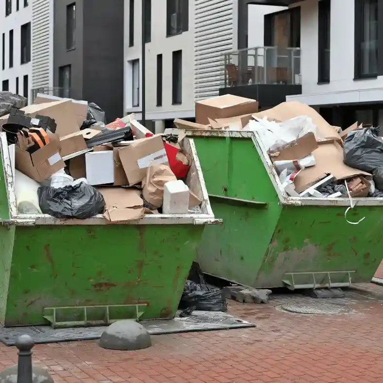 Benne déchets Échirolles